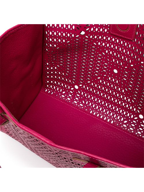 Shopping Bag Marcella in pelle traforata Desert Flower GIANNI CHIARINI | BS 12390 LNRDESERT FLOWER